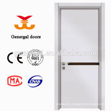 Modern melamine wooden door with solid core